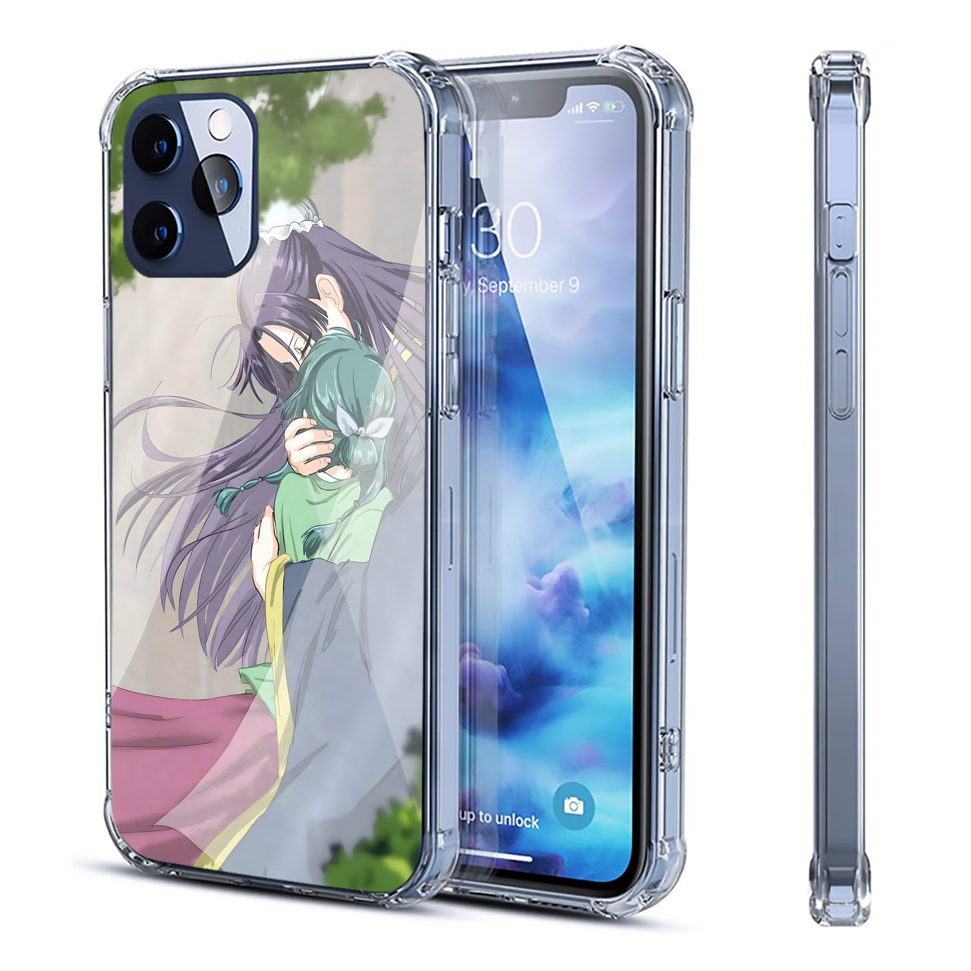 （画像用） 薬屋のひとりごと The Apothecary Diaries 【iPhone 12シリーズ対応】透明スマホケース（クリアソフトケース）